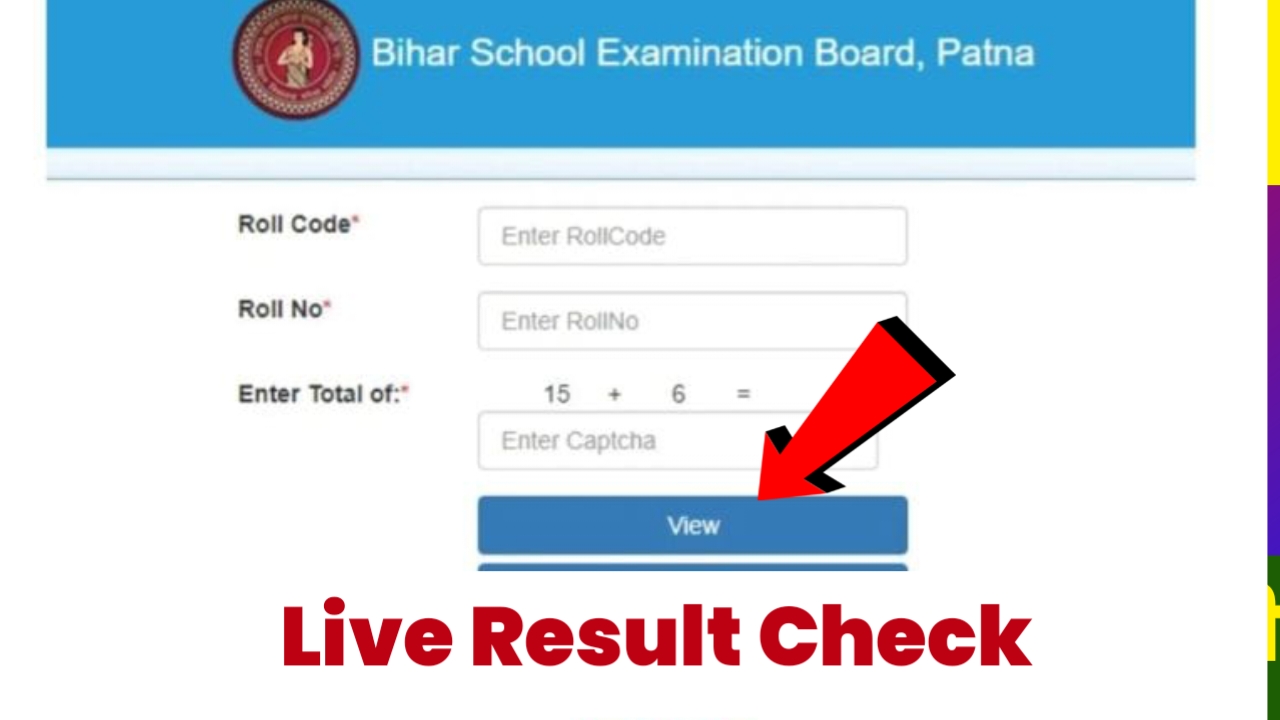 Bihar Board 12th Result 2024 Check Live